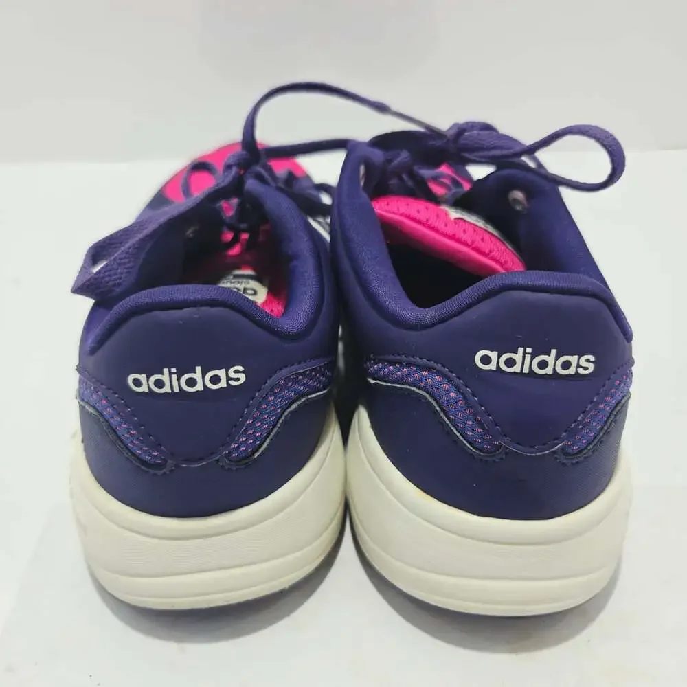 Adidas Cloudfoam Purple and Pink Women's Running Shoes Sneakers AW5151 Size 6